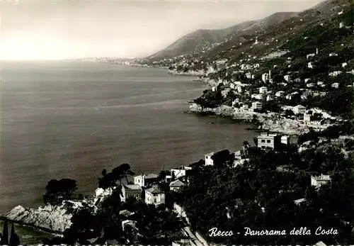 AK / Ansichtskarte  Recco_Genova_Genua_Liguria_IT Panorama Kuestenort 