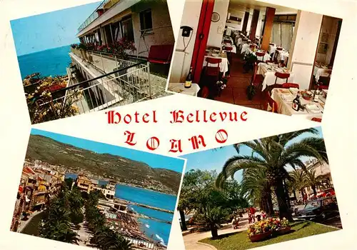 AK / Ansichtskarte 73884580 Loano_Liguria_IT Hotel Bellevue Riviera delle Palme 