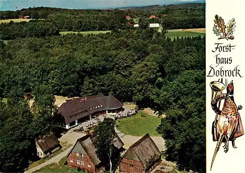 AK / Ansichtskarte  Dobrock_Wingst Landgasthof Forsthaus Dobrock Fliegeraufnahme 