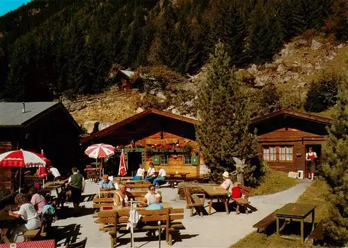 AK / Ansichtskarte  Zillertal_Tirol_AT Jausenstation Tristenbachalm Freiterrasse 