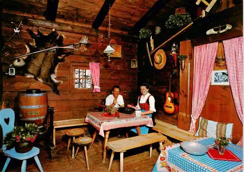 AK / Ansichtskarte  Ginzling_Mayrhofen_Tirol_AT Jausenstation Tristenbachalm Beim Kasermandl in der Floitn 