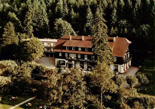 AK / Ansichtskarte  Baden-Baden Waldhotel Fischkultur Fliegeraufnahme Baden-Baden