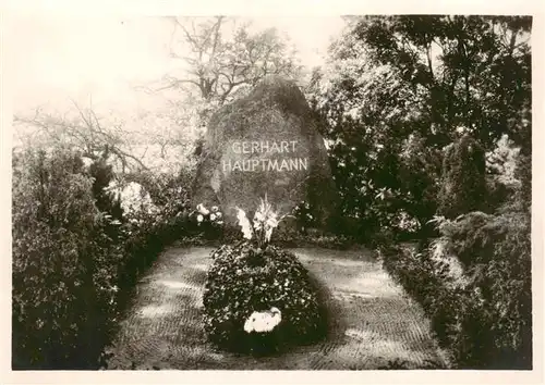 AK / Ansichtskarte  Kloster_Hiddensee Gerhart Hauptmann Ruhestaette Kloster_Hiddensee