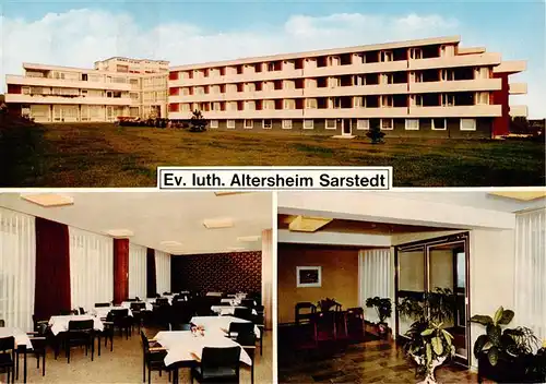 AK / Ansichtskarte 73884732 Sarstedt Ev luth Altersheim Gastraeume Sarstedt