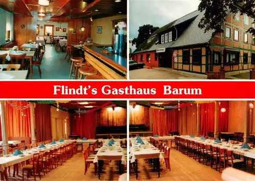 AK / Ansichtskarte 73884743 Barum_Lueneburg Flindts Gasthaus Gastraeume Barum Lueneburg