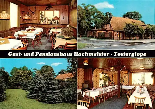 AK / Ansichtskarte 73884775 Tosterglope Gast und Pensionshaus Hachmeister Gastraeume Park Tosterglope