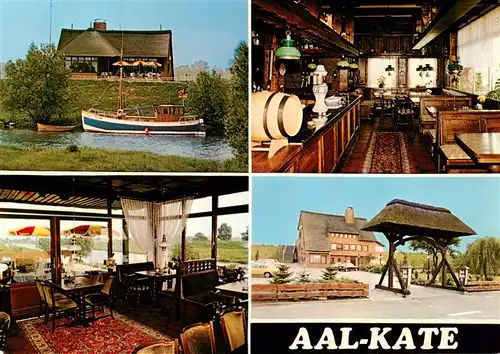 AK / Ansichtskarte 73884777 Neuendeich Aal Kate Spezialitaetenrestaurant Gastraeume Eingang Neuendeich