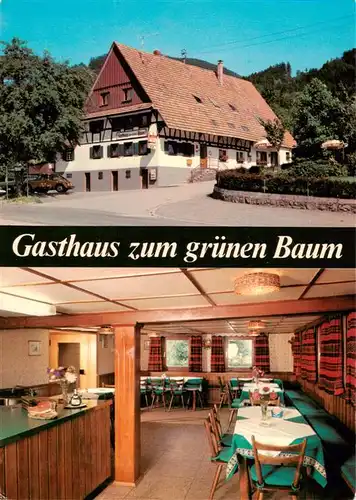 AK / Ansichtskarte  Grimmerswald Gasthaus zum gruenen Baum Gastraum Grimmerswald