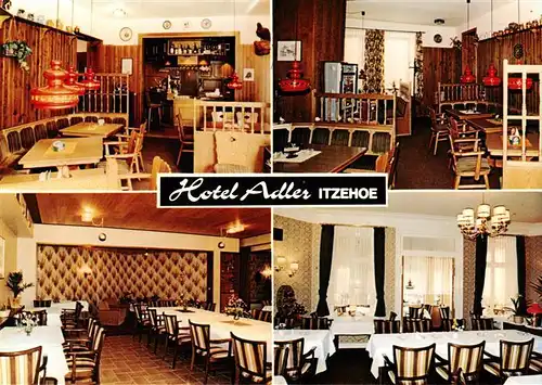 AK / Ansichtskarte 73884794 Itzehoe Hotel Adler Gastraeume Itzehoe