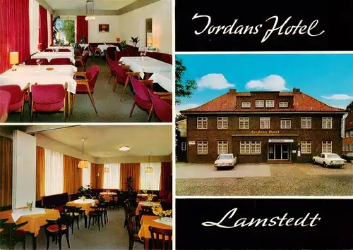 AK / Ansichtskarte 73884805 Lamstedt Jordans Hotel Restaurant Gastraeume Lamstedt