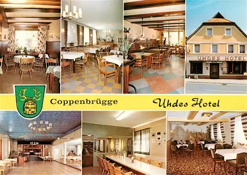 AK / Ansichtskarte 73884817 Coppenbruegge Uhdes Hotel Restaurant Coppenbruegge