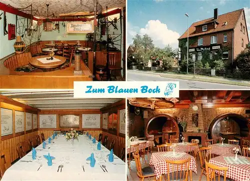 AK / Ansichtskarte 73884821 Schellerten Gaststaette Zum blauben Bock Restaurant Schenke Schellerten