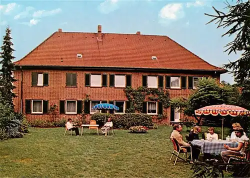 AK / Ansichtskarte  Oldendorf_Luhe Hof Luehr Gaestehaus Pension Garten Oldendorf Luhe