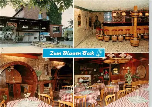 AK / Ansichtskarte  Schellerten Gaststaette Zum blauen Bock Restaurant Schenke Schellerten