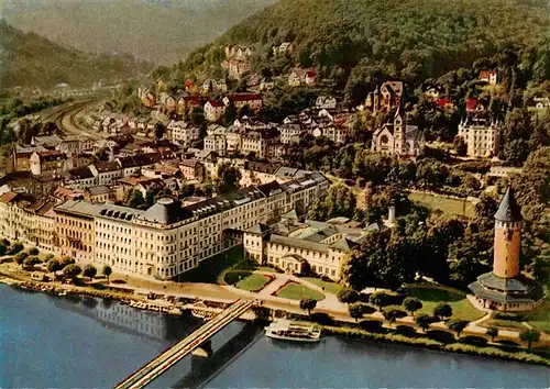 AK / Ansichtskarte  Bad_Ems_Lahn Fliegeraufnahme Bad_Ems_Lahn