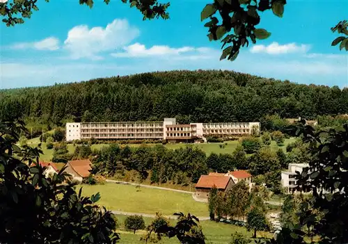 AK / Ansichtskarte  Gras-Ellenbach_Grasellenbach Hotel und Kneipp Kurhaus Heinrich Gluecklich Haus 