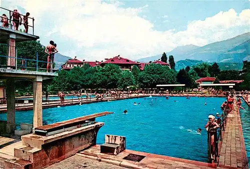 AK / Ansichtskarte 73884877 Meran_Merano_IT Schwimmbad 