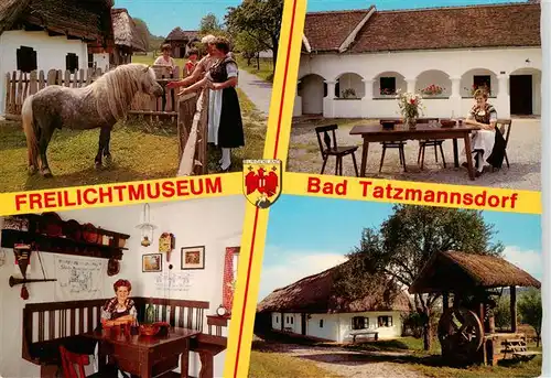 AK / Ansichtskarte  Bad_Tatzmannsdorf_Burgenland_AT Freilichtmuseum Teilansichten 