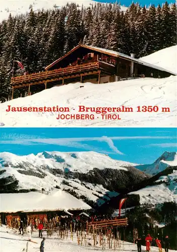 AK / Ansichtskarte  Jochberg_Tirol_AT Jausenstation Bruggeralm Panorama 