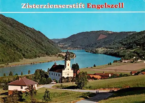 AK / Ansichtskarte  Engelszell_Oberoesterreich Zisterzienserstift Engelszell Fliegeraufnahme Engelszell