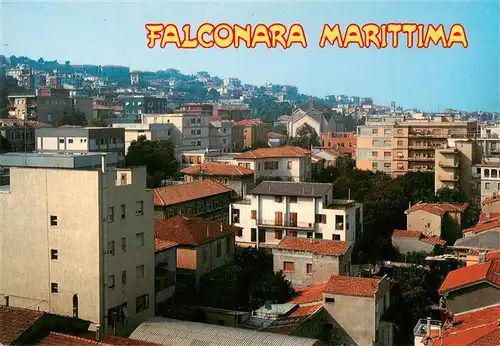 AK / Ansichtskarte  Falconara_Marittima_Marche_IT Panorama Citta 