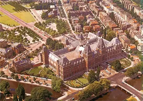 AK / Ansichtskarte  Amsterdam__NL Rijksmuseum Fliegeraufnahme 