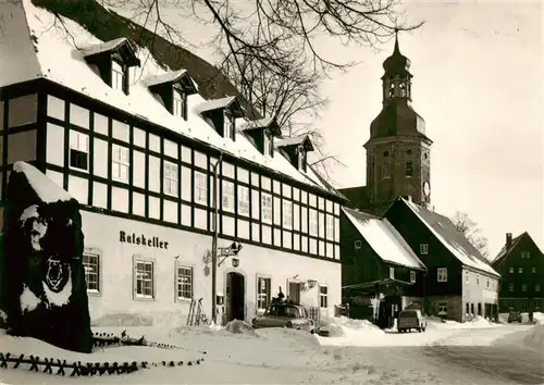 AK / Ansichtskarte  Geising_Erzgebirge Ratskeller Dick-Foto Verlag Nr.1293 Geising Erzgebirge