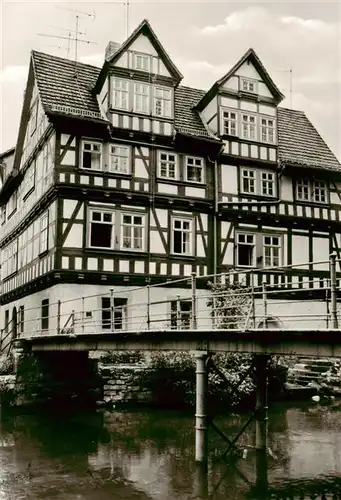 AK / Ansichtskarte  Erfurt Haus "Zu den Kleinen Fuechsen und zum Roten Hirsch" Huetergasse 13 Erfurt