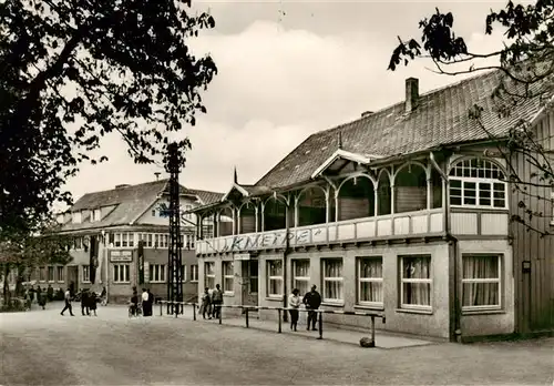 AK / Ansichtskarte  Friedrichsbrunn_Harz Hotel "Zum Ramberg" Friedrichsbrunn Harz