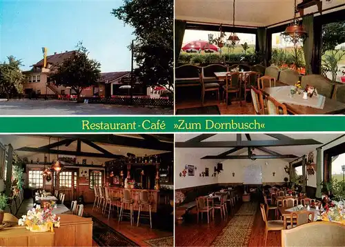 AK / Ansichtskarte 73885013 Hamburg Restaurant Cafe Zum Dornbusch Gastraeume Bar Hamburg
