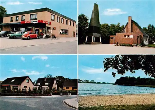 AK / Ansichtskarte  Nahe SPAR Markt Ortspartien Strand Nahe