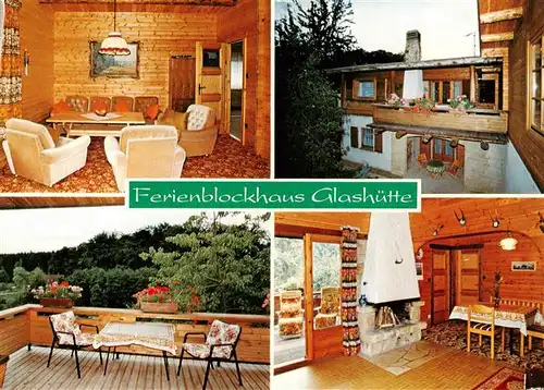 AK / Ansichtskarte  Lamspringe Ferienblockhaus Glashuette Terrasse Gastraeume Lamspringe