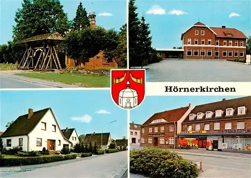 AK / Ansichtskarte  Hoernerkirchen_Brande-Hoernerkirchen Ortspartien mit EDEKA Markt 