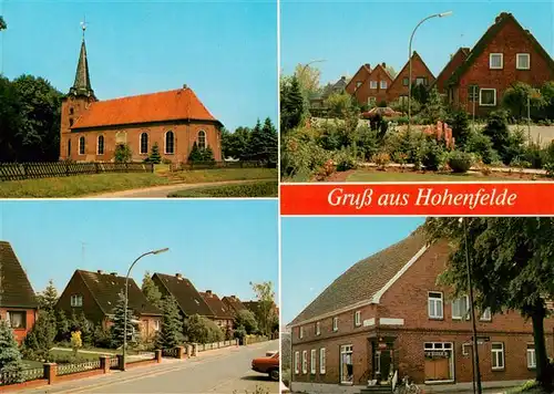 AK / Ansichtskarte  Hohenfelde_Elmshorn Kirche Siedlung SPAR Markt Hohenfelde Elmshorn