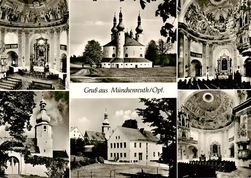 AK / Ansichtskarte 73885062 Muenchenreuth_Feilitzsch Kirchen Inneres Teilansichten Muenchenreuth Feilitzsch