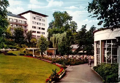 AK / Ansichtskarte 73885126 Bad_Schwalbach Kurpark und Kurhotel Bad_Schwalbach