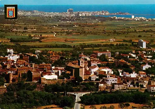 AK / Ansichtskarte  Calonge Vista general Al fondo San Antonio y Palamos Calonge