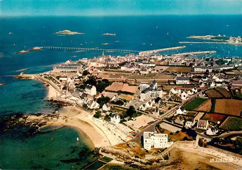 AK / Ansichtskarte  Roscoff_29_Finistere Vue aerienne 