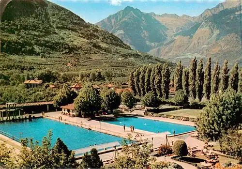 AK / Ansichtskarte  Meran_Merano_IT Schwimmbad 