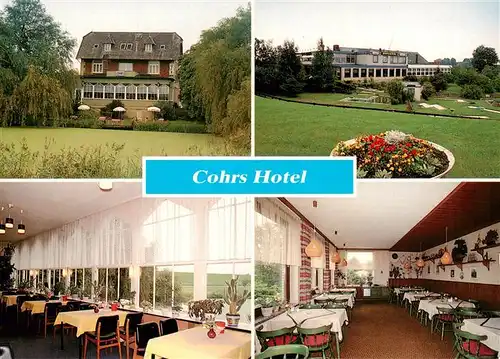 AK / Ansichtskarte  Borstel_Niederelbe Cohrs Hotel Gastraeume Park Borstel_Niederelbe