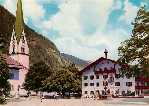 AK / Ansichtskarte  Mayrhofen_Zillertal_AT Gasthof Kramerwirt Kirche 