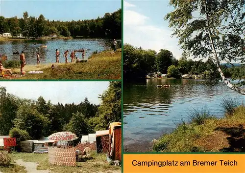 AK / Ansichtskarte  Gernrode_Harz Campingplatz am Bremer Teich Gernrode Harz