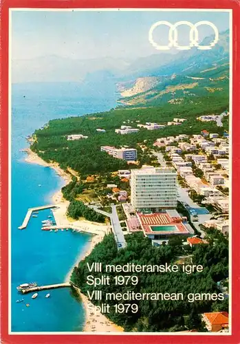 AK / Ansichtskarte 73885240 Split_Spalato_Croatia VIII mediterranean games Split 1979  
