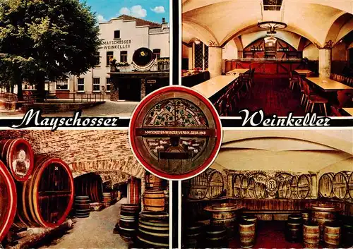 AK / Ansichtskarte 73885242 Mayschoss_Ahr Winzer Verein Mayschoss Weinkeller Gastraum 