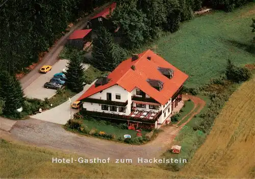 AK / Ansichtskarte  Fuchsmuehl Hotel Restaurant zum Hackelstein  Fuchsmuehl