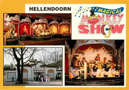 AK / Ansichtskarte  Hellendoorn_NL Avonturenpark Magical Monkey Show 