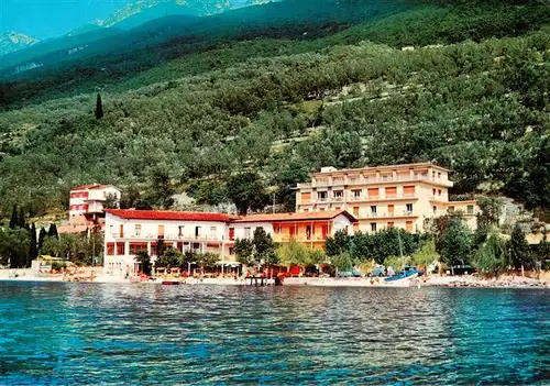 AK / Ansichtskarte  Brenzone_Lago_di_Garda Bertoncelli Hotels S Maria Nike Brenzone_Lago_di_Garda