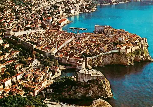 AK / Ansichtskarte 73885315 Dubrovnik_Ragusa_Croatia Fliegeraufnahme 