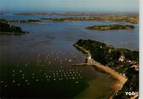 AK / Ansichtskarte  La_Pointe_d_Arradon_56_Morbihan Ile aux Moines Port Blanc Vue aerienne 