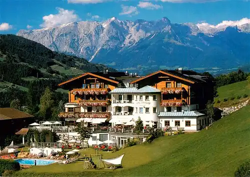 AK / Ansichtskarte  St_Johann_Pongau Hotel Sonnhof Pool Panorama St_Johann_Pongau